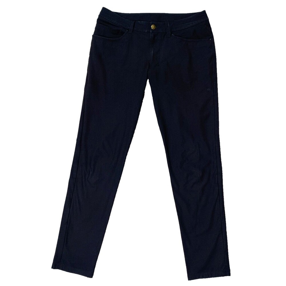 Lululemon ABC Slim Fit Pants Black Warpstreme 31 x 30 5-Pocket Mens